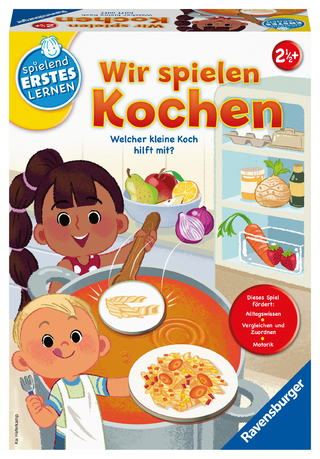 Wir spielen Kochen - Kinderspiel ab 2,5 Jahre