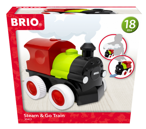 BRIO Infant/ Toddler - Push & Go Zug mit Dampf