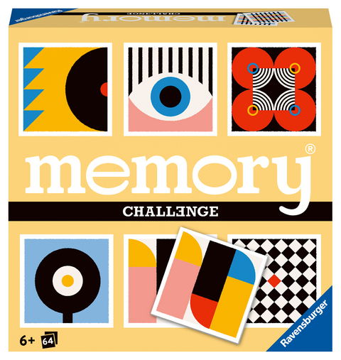Challenge memory&reg; Verr&uuml;ckte Muster - Gesellschaftsspiel & Brettspiel ab 6 Jahre - William H. Hurter