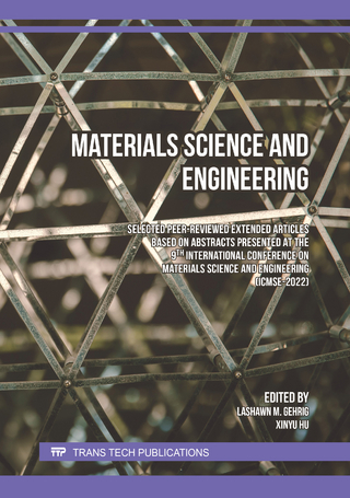 Materials Science and Engineering