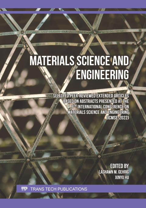Materials Science and Engineering - 