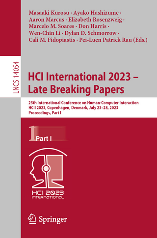 HCI International 2023 – Late Breaking Papers