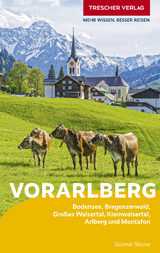TRESCHER Reisef&uuml;hrer Vorarlberg -  Gunnar Strunz