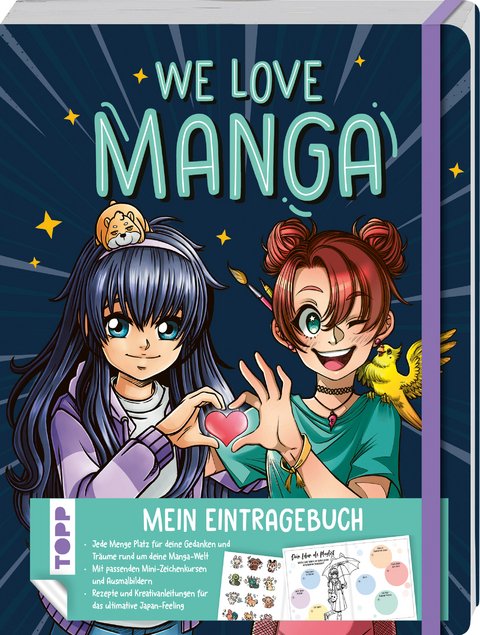 We love Manga. Eintragebuch - Christine Schlitt, Lilian Kanoffsky