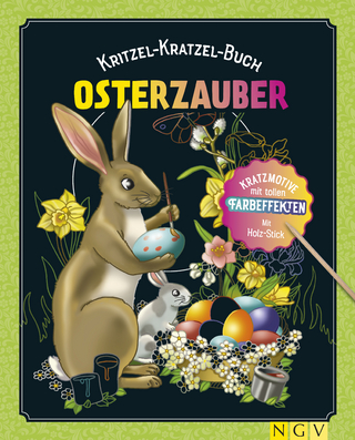 Kritzel-Kratzelbuch Osterzauber für Kinder ab 5 Jahren