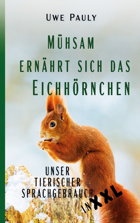 M&uuml;hsam ern&auml;hrt sich das Eichh&ouml;rnchen - Uwe Pauly