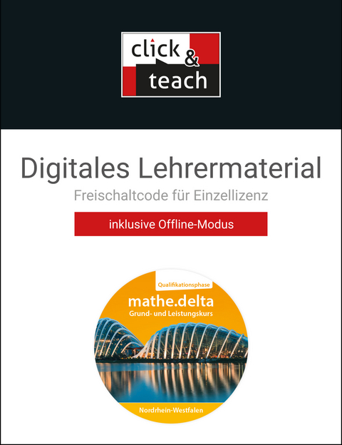 mathe.delta &ndash; Nordrhein-Westfalen Sek II / mathe.delta NRW click & teach Qualifikationsphase Box - 
