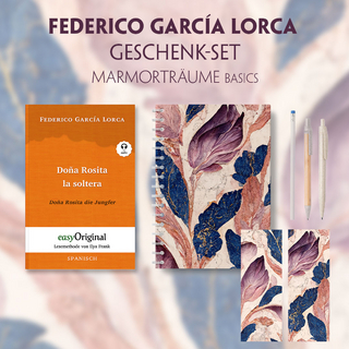 Doña Rosita la soltera Geschenkset (Buch mit Audio-Online) + Marmorträume Basics