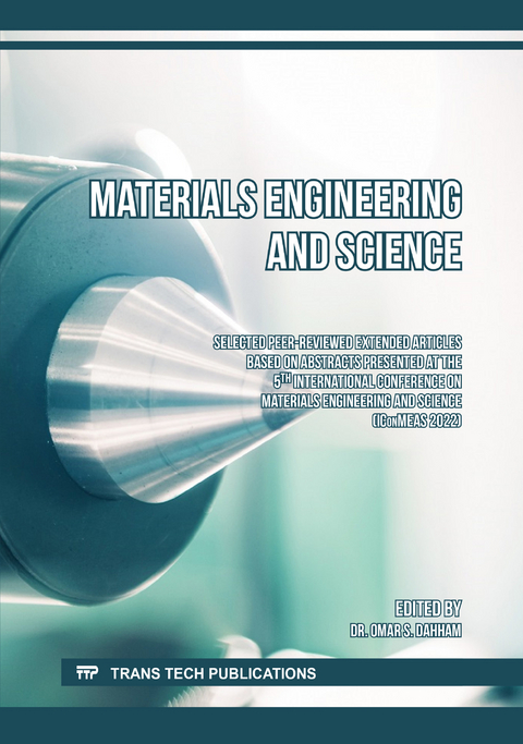 Materials Engineering and Science - 