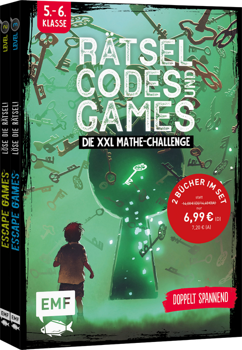 R&auml;tsel, Codes und Games &ndash; Die XXL Mathe-Challenge f&uuml;r die 5. und 6. Klasse - Mallory Monhard, Arnaud Durand, Julien Durand