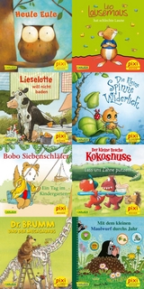 Pixi-8er-Set 297: Pixis liebste Kinderbuch-Helden (8x1 Exemplar) -  diverse