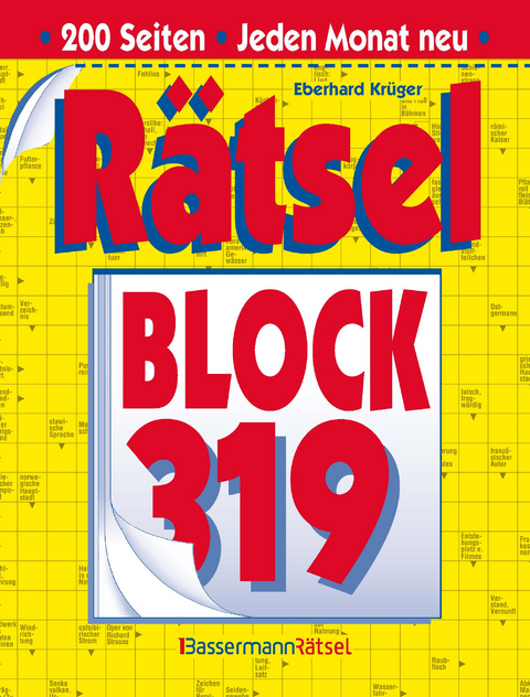 R&auml;tselblock 319 (5 Exemplare &agrave; 2,99 &euro;) - Eberhard Kr&uuml;ger