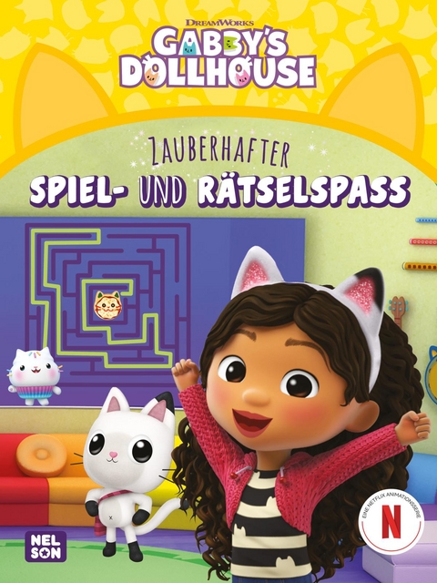 Gabby's Dollhouse: Zauberhafter Spiel- und R&auml;tselspa&szlig;