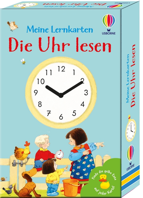 Meine Lernkarten &ndash; Die Uhr lesen