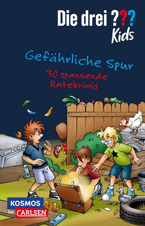 Die drei ??? Kids: Gef&auml;hrliche Spur. 30 spannende Ratekrimis! - Ulf Blanck, Boris Pfeiffer