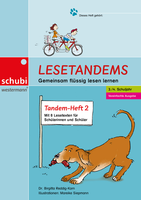 Lesetandems - Tandemheft 2, vereinfachte Ausgabe - Dr. Birgitta Reddig-Korn