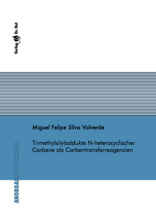 Trimethylsilyladdukte N-heterocyclischer Carbene als Carbentransferreagenzien
