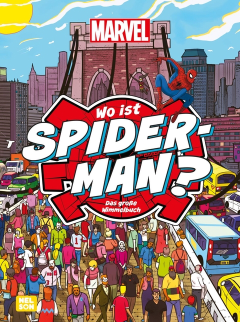 Marvel: Wo ist Spider-Man? Das gro&szlig;e Wimmelbuch -  Marvel