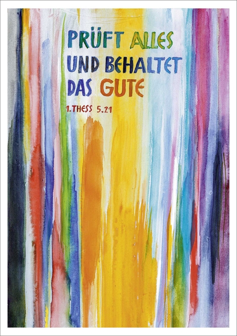 Jahreslosung Felger 2025, Kunstdruck A3 - Andreas Felger