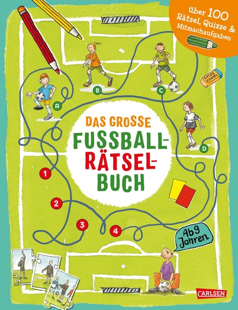 Das gro&szlig;e Fu&szlig;ball-R&auml;tselbuch - Nikki Busch, Cordula Th&ouml;rner