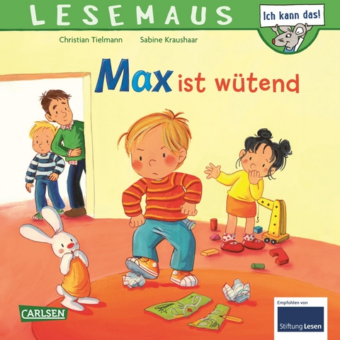 LESEMAUS 153: Max ist w&uuml;tend - Christian Tielmann