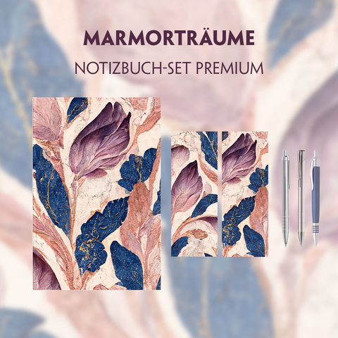 Marmortr&auml;ume Schreibset Premium f&uuml;r die anspruchsvolle Schreibkultur