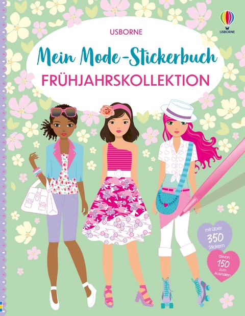 Mein Mode-Stickerbuch: Fr&uuml;hjahrskollektion