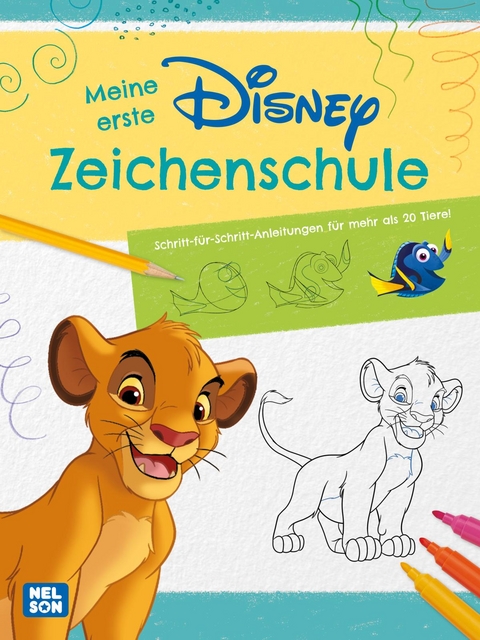 Disney Kreative Besch&auml;ftigung: Meine erste Zeichenschule