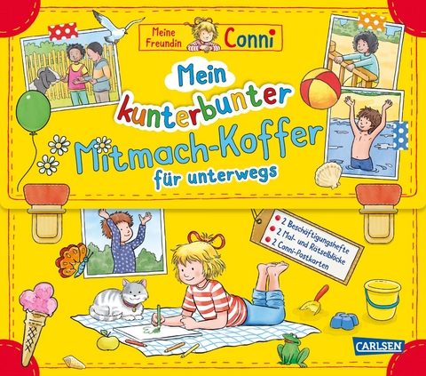Conni Gelbe Reihe (Besch&auml;ftigungsbuch): Mein kunterbunter Mitmach-Koffer f&uuml;r unterwegs - Hanna S&ouml;rensen