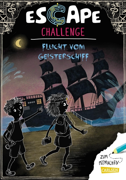 Escape-Buch f&uuml;r Grundschulkinder: Escape Challenge: Flucht vom Geisterschiff - Christian Tielmann