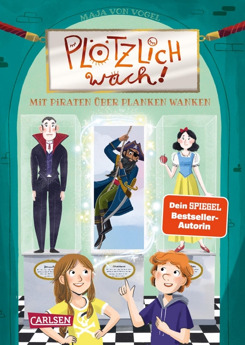 Pl&ouml;tzlich wach! 3: Mit Piraten &uuml;ber Planken wanken - Maja von Vogel