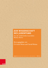 Zur Wissenschaft des Judentums - 