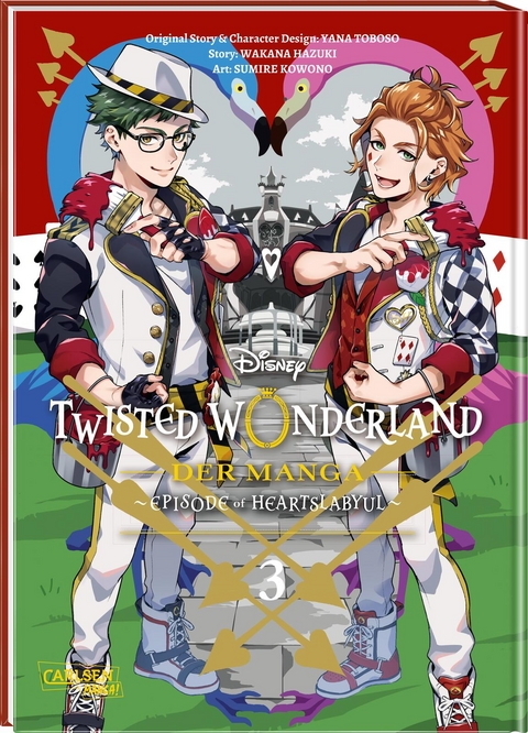 Twisted Wonderland: Der Manga &ndash; Episode of Heartslabyul 3 - Yana Toboso, Sumire Kowono, Wakana Hazuki,  DISNEY