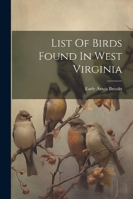 List Of Birds Found In West Virginia