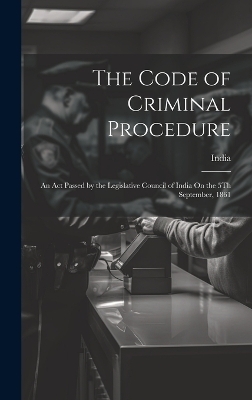The Code of Criminal Procedure - 