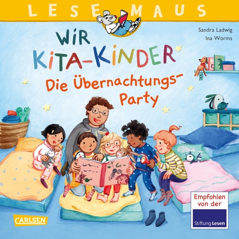 LESEMAUS 166: Wir KiTa-Kinder - Die &Uuml;bernachtungs-Party - Sandra Ladwig