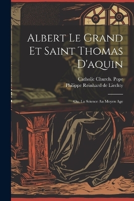 Albert Le Grand Et Saint Thomas D'aquin - 