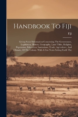 Handbook To Fiji