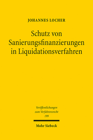 Schutz von Sanierungsfinanzierungen in Liquidationsverfahren