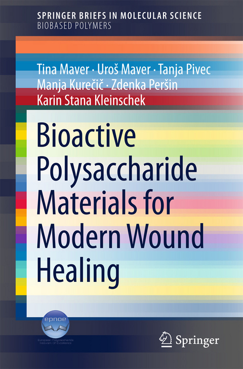 Bioactive Polysaccharide Materials for Modern Wound Healing - Tina Maver, Uroš Maver, Tanja Pivec, Manja Kurečič, Zdenka Peršin, Karin Stana Kleinschek