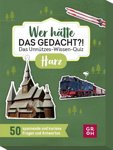 Wer h&auml;tte das gedacht?! Das Unn&uuml;tzes-Wissen-Quiz Harz - Almut Hartung