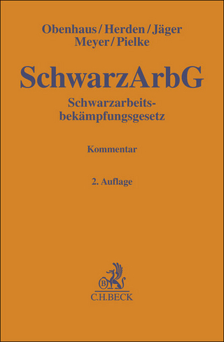 Schwarzarbeitsbekämpfungsgesetz. SchwarzArbG