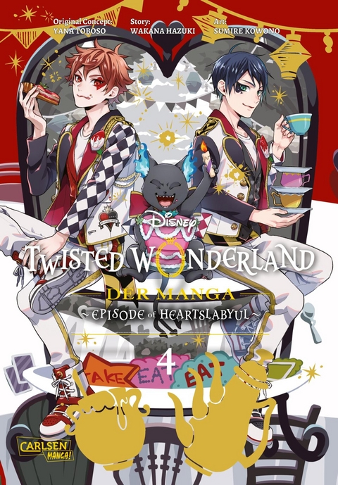 Twisted Wonderland: Der Manga &ndash; Episode of Heartslabyul 4 - Yana Toboso, Sumire Kowono,  DISNEY, Wakana Hazuki