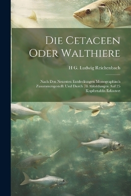 Die Cetaceen oder Walthiere - H G Ludwig 1793-1879 Reichenbach