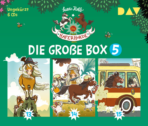 Die Haferhorde &ndash; Die gro&szlig;e Box 5 (Teil 13-15) - Suza Kolb