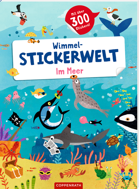 Wimmel-Stickerwelt &ndash; Im Meer