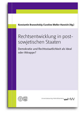 Rechtsentwicklung in postsowjetischen Staaten - 