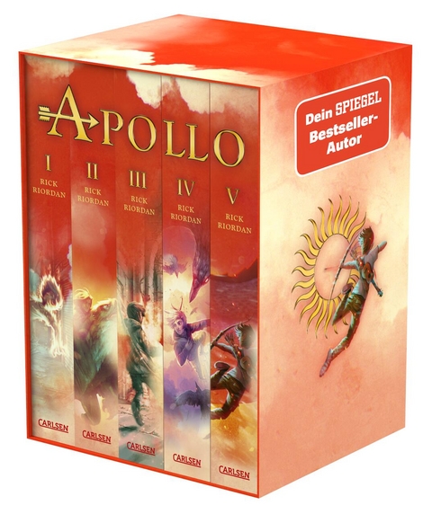 Die Abenteuer des Apollo: Taschenbuchschuber B&auml;nde 1-5 - Rick Riordan