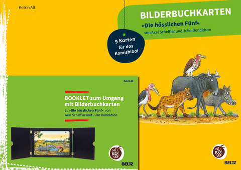 Bilderbuchkarten &raquo;Die h&auml;sslichen F&uuml;nf&laquo; von A. Scheffler und J. Donaldson - Katrin Alt