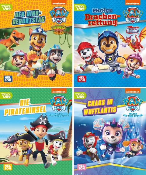 Nelson Mini-B&uuml;cher: 4er PAW Patrol 25-28